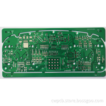 Stamp holes connecting single pcs
